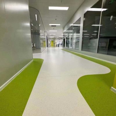 acheter Plancher en PVC antistatique pour salle blanche, rouleaux homogènes en vinyle pour hôpital online manufacture
