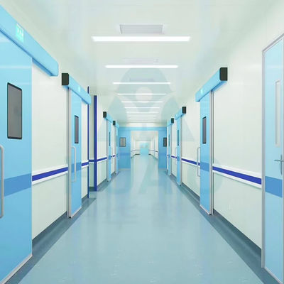acheter Produits alimentaires et pharmaceutiques Salle blanche Porte coulissante automatique Construction sans soudure en acier online manufacture
