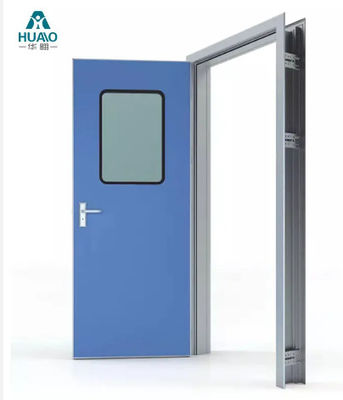 acheter Porte de salle blanche en acier ignifuge CE standard pour laboratoire d'hôpital pharmacie online manufacture