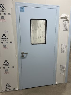 acheter Porte de salle blanche médicale à ouverture unique Porte de chambre d'hôpital Porte en acier Taille personnalisable online manufacture