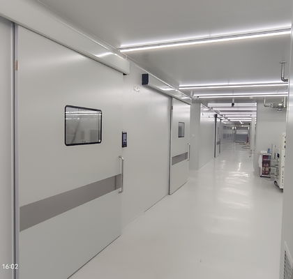 acheter Salle blanche d'hôpital Porte coulissante automatique Isolation thermique Construction sans couture online manufacture