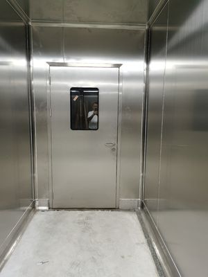 acheter Porte de salle blanche en acier inoxydable GMP 304 Porte d'entrée en acier inoxydable online manufacture