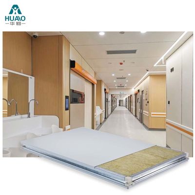 acheter Salle blanche faite à la main Panneau sandwich en laine de roche Isolation acoustique ignifuge online manufacture