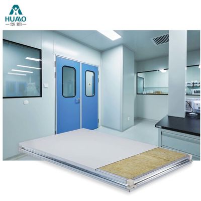 acheter Résistant au feu Isolation sonore sismique Salle blanche antibactérienne Panneau Sandwich à base de laine de roche online manufacture
