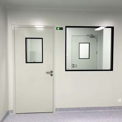 acheter Salles blanches en acier galvanisé portes, salles blanches médicales porte avec fenêtre en verre online manufacture