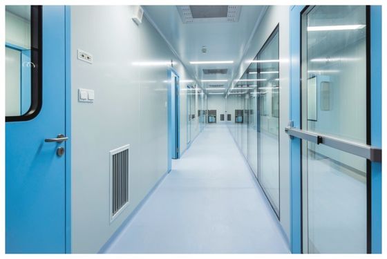 acheter Sécurité pharmaceutique porte de salle blanche en acier galvanisé avec fenêtres trempées online manufacture