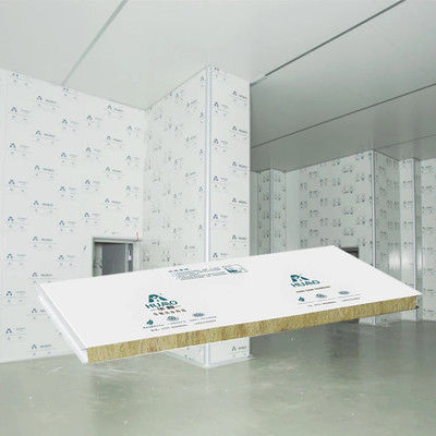 acheter Panneaux de toiture en PU Panneaux rocheux isolés Wpc extérieur conteneur intérieur isolation acoustique duct panneau de polyuréthane sandwich online manufacture
