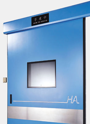 Porte coulissante automatique médicale HUAAO Porte coulissante de salle d'opération Purification en aluminium Porte coulissante étanche à l'air Porte de salle blanche