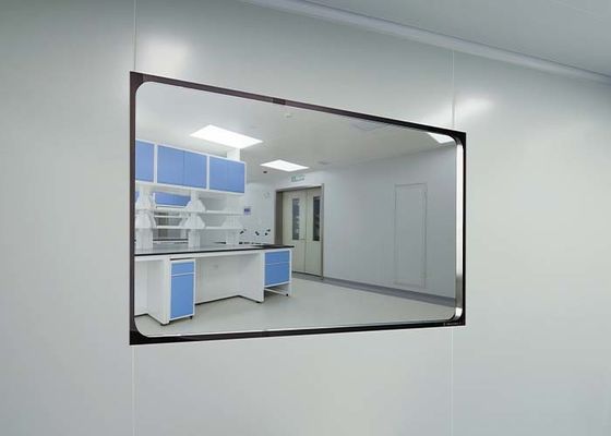 Panneau d'affichage 5 mm double couche vitrage trempé fenêtres de salle blanche