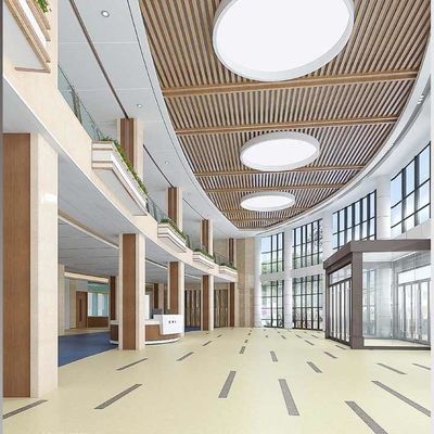 Ruloir de revêtement de sol en PVC pour salle blanche sur mesure