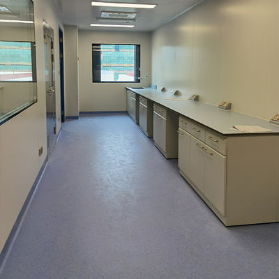 Différentes couleurs Salle blanche PVC plancher Hôpital centre commercial Ruloir de plancher en plastique