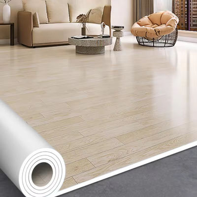 Commercial PVC plancher rouleau imperméable à l'eau antidérapant école hôpital centre commercial solution graphique intérieure moderne plastique